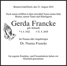 Ankündigung