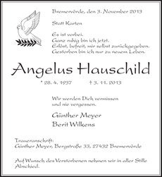Ankündigung