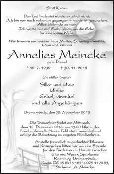 Ankündigung