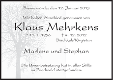 Ankündigung