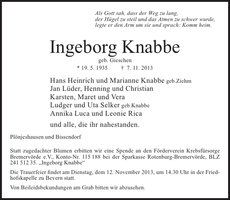 Ankündigung