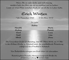 Ankündigung