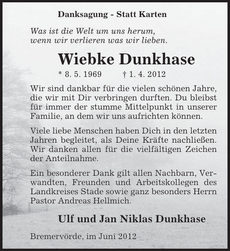 Ankündigung