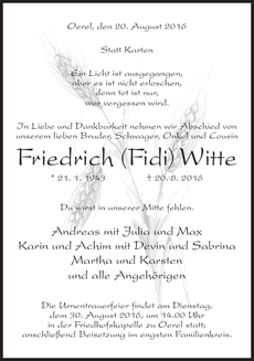 Ankündigung