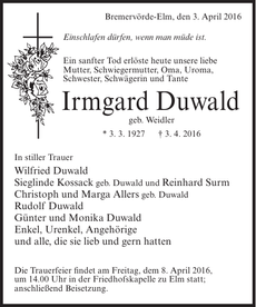 Ankündigung