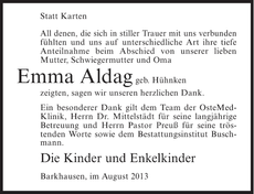 Ankündigung