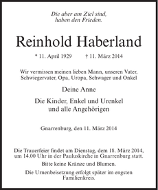 Ankündigung