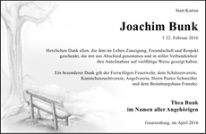 Ankündigung