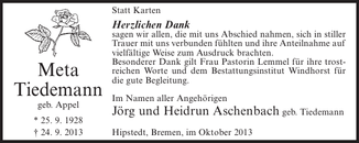 Ankündigung