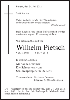 Ankündigung