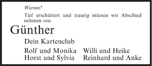 Ankündigung