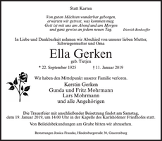 Ankündigung