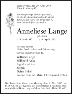 Ankündigung