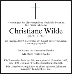 Ankündigung