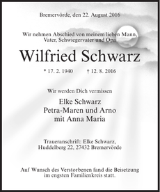 Ankündigung