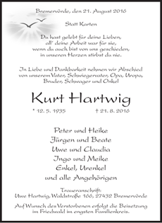 Ankündigung