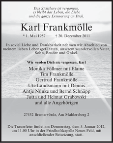 Ankündigung