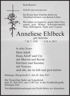 Ankündigung