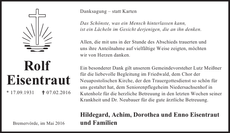 Ankündigung