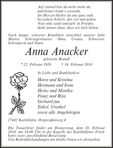 Ankündigung