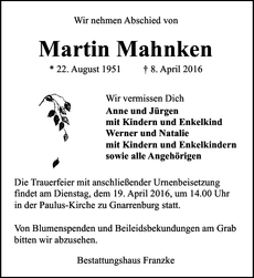 Ankündigung