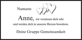 Ankündigung