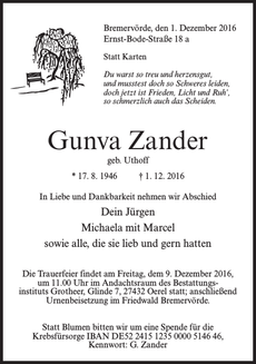 Ankündigung