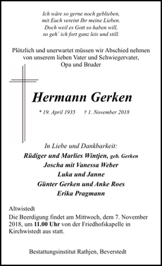 Ankündigung