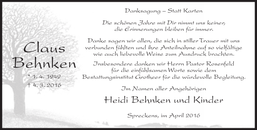 Ankündigung