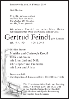 Ankündigung