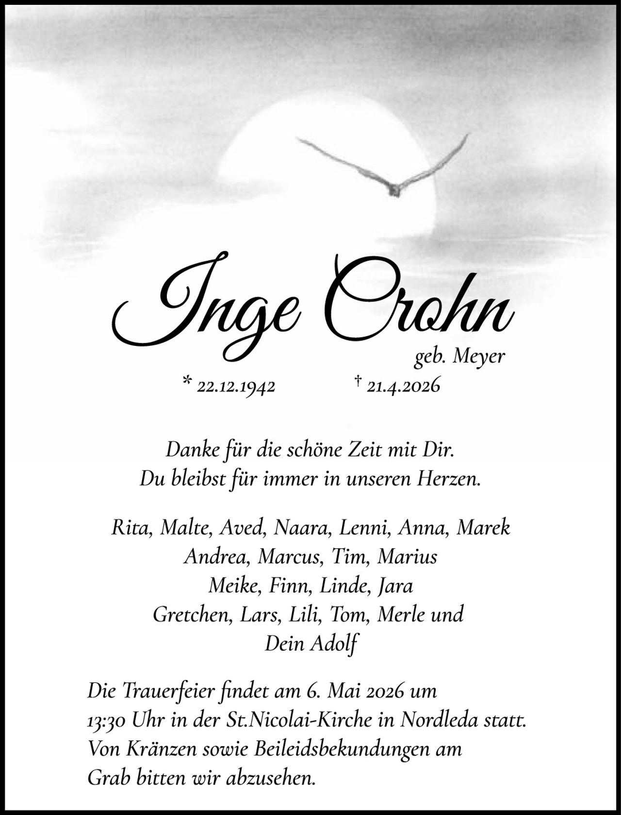 Ankündigung