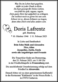 Ankündigung
