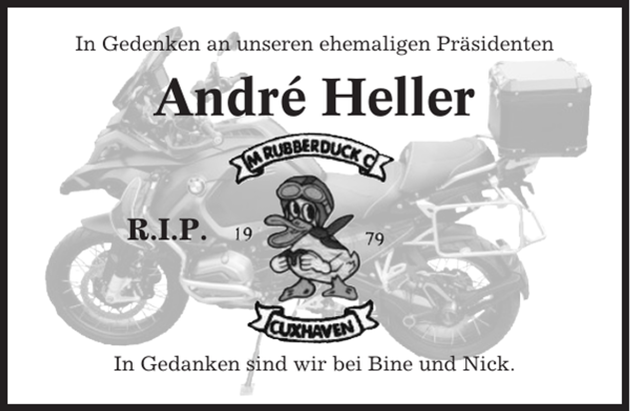 <p>In Gedenken an unseren ehemaligen Präsidenten</p><p>André Heller<br />R.I.P.</p><p>In Gedanken sind wir bei Bine und Nick.</p>