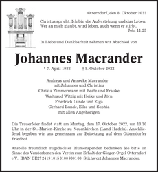Ankündigung