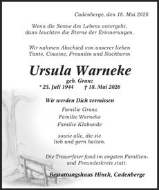 Ankündigung