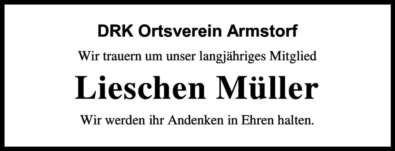 <p>DRK Ortsverein Armstorf<br />Wir trauer u</p><p>u ser a g hriges</p><p>iesche</p><p>itg ied</p><p>er</p><p>Wir werde ihr A de e i Ehre ha te</p>