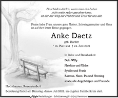 Ankündigung