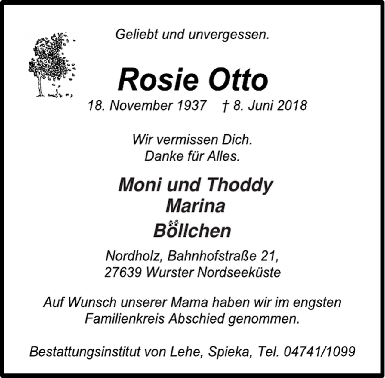 <p>Moni und Thoddy<br />Marina<br />Bollchen</p>
