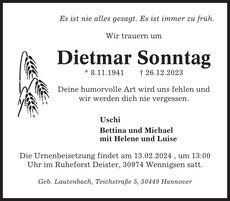 Ankündigung