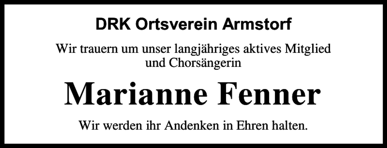 <p>DRK Ortsverein Armstorf<br />Wir trauer u</p><p>u ser a g hriges a tives<br />u d Ch rs geri</p><p>aria</p><p>e Fe</p><p>itg ied</p><p>er</p><p>Wir werde ihr A de e i Ehre ha te</p>