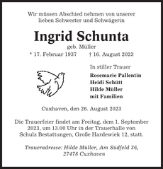 Ankündigung