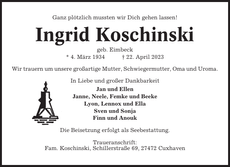 Ankündigung