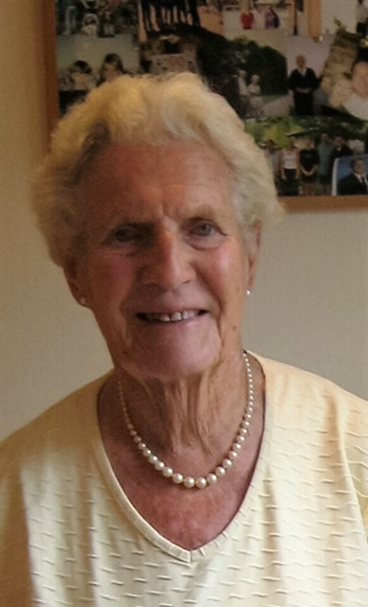 <p>SQUIRES (née Allen) Doreen May (Glenageary, Co. Dublin and formerly of Rathdowney, Co. Laois) - June 27, 2016, (peacefully), in her 95th year, in the excellent and loving care of Rose and her staff in Glengara Park Nursing Home, beloved wife of the late Harry and dear mother of Alan and Anne (Findlay-Shirras); sadly missed by her daughter-in-law Pauline and son-in-law Nigel, her grandchildren, Neil, Kate, Peter, Gail, Lisa and Grant, her seven great-grandchildren, Harry, Sebastian, Annabel, Jessica, Sophie, Tom and Charlotte and also by Liadh, Ciara and Colin (Woods) and her many friends. Funeral Service at 2.30pm on Thursday in St. Paul's Church, Silchester Road, Glenageary followed by cremation at Mount Jerome Crematorium. Family flowers only please. Donations, if desired to the Alzheimer Society of Ireland.</p>