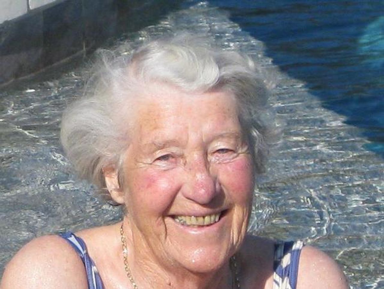 <p>POLLOCK (née Campbell) (Skerries, Co. Dublin and late of Palmerstown) - April 23, 2012, in the tender care of the staff at Beaumont Hospital surrounded by her loving family, Doreen, wife of the late William; sadly missed by her loving daughter Carol, son Andrew, sister Muriel, daughter-in-law Shirley, son-in-law David, grandchildren Fintan, Conor, Lucy and Thomas, relatives and friends. Peace perfect Peace. Removal from Lannon's Funeral Home tomorrow (Thursday) to Holmpatrick Church of Ireland, Skerries arriving at 12 noon for funeral Service. Burial afterwards in Palmerstown Cemetery (arriving 2 o'clock approx.). Family flowers only. Donations if desired to the R.N.L.I. Enquiries to Lannon's Funeral Directors on 01-8491277.</p>