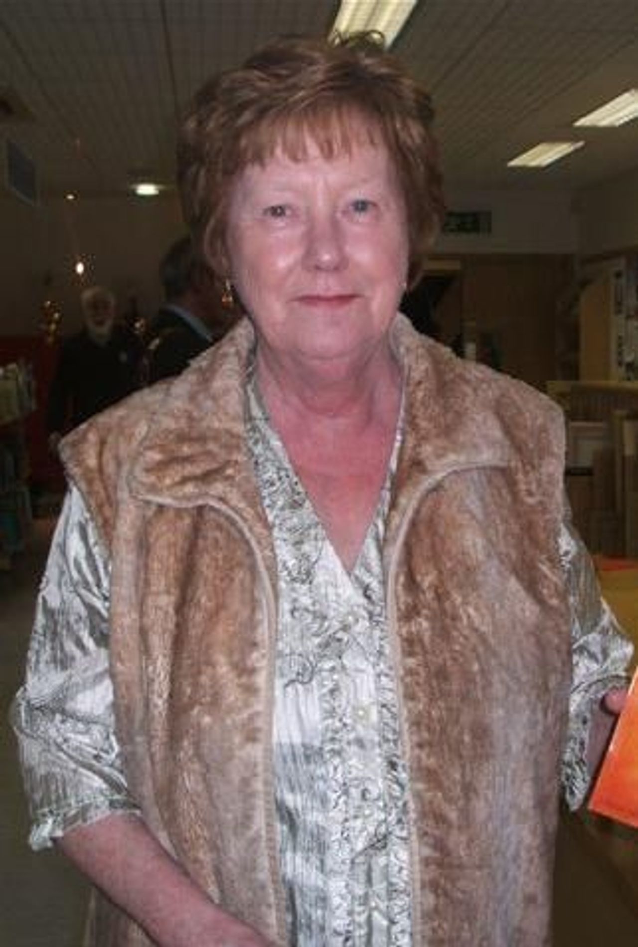 <p>O'FLYNN (née Purcell) (Esker Lawns, Lucan and formerly of Cork and Naas) - November 12, 2009 (unexpectedly), at Connolly Hospital, Blanchardstown, Joan, beloved wife of Ewan and dear mother of Maureen, Ronan, Darren, Owen, Killian and Ian; sadly missed by her loving family, sister Doreen, grandchildren, son-in-law, daughters- in-law, brothers-in-law, sister-in-law, nephew, nieces, relatives, neighbours and friends. R.I.P. Funeral today (Monday) after 11 o'clock Mass in St Mary's Church, Lucan, to Esker Cemetery.</p>