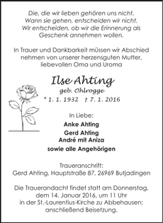 Announcement