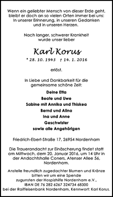 Announcement