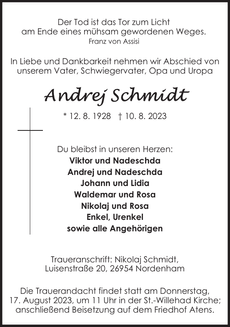 Ankündigung