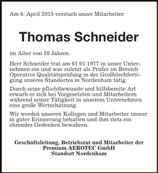 Announcement