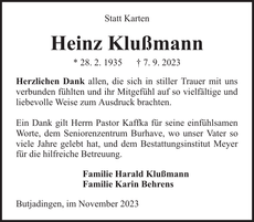 Ankündigung